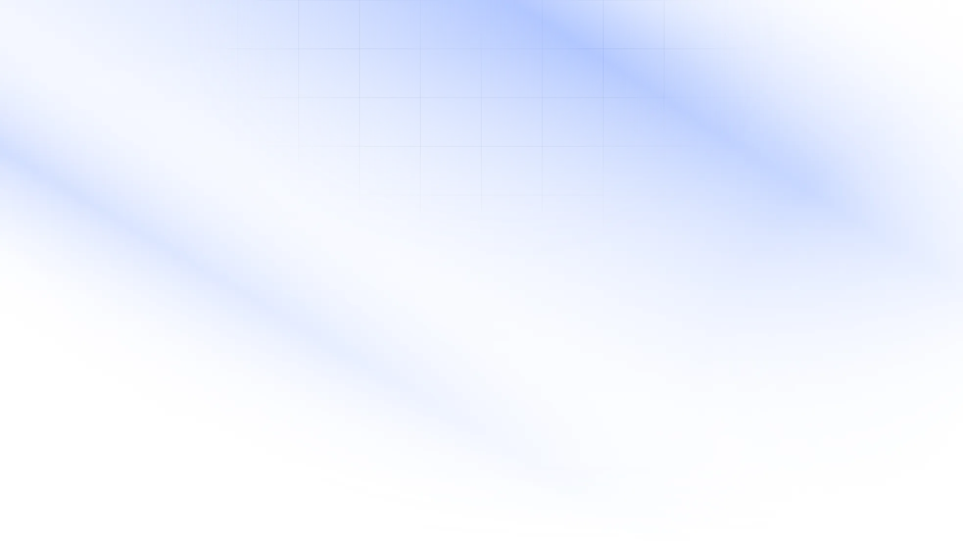Abstract soft blue and white gradient background with blurred shapes and subtle grid lines.